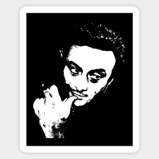 Lenny Bruce Vintage Portrait: Timeless Tribute to Comedy Legend Sticker